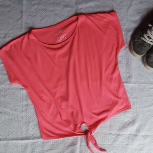 Banana Spilt hot pink top